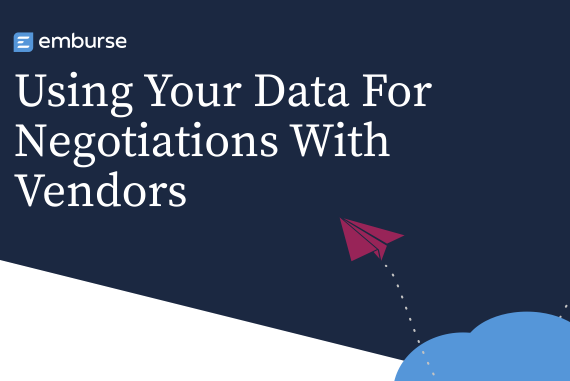 Using Your Data For Negotiations With Vendors