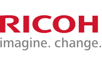 a red and gray background with a triangle in the middle