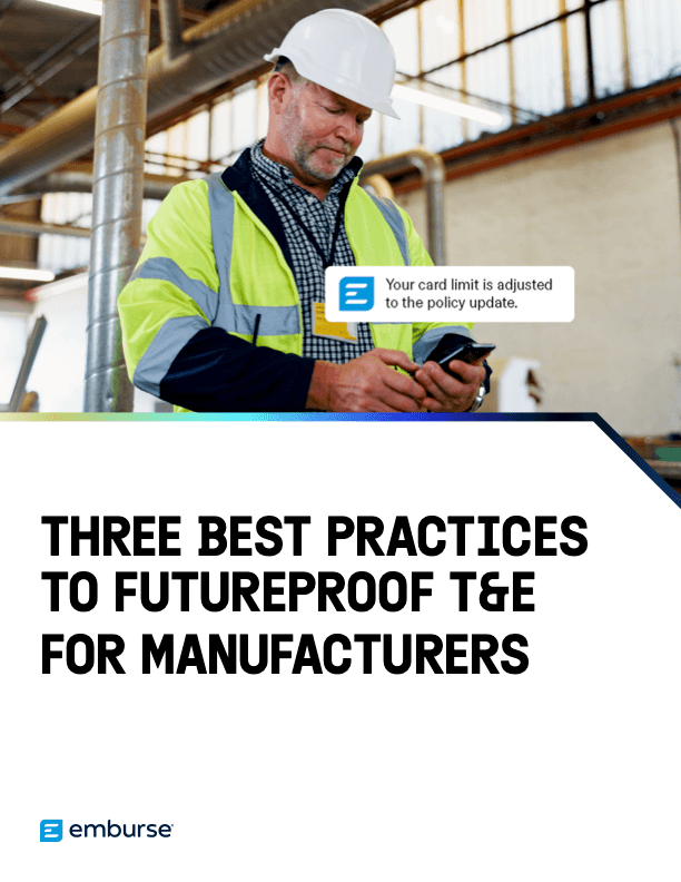Three Best Practices to Future-proof T&E for Manufacturers cover