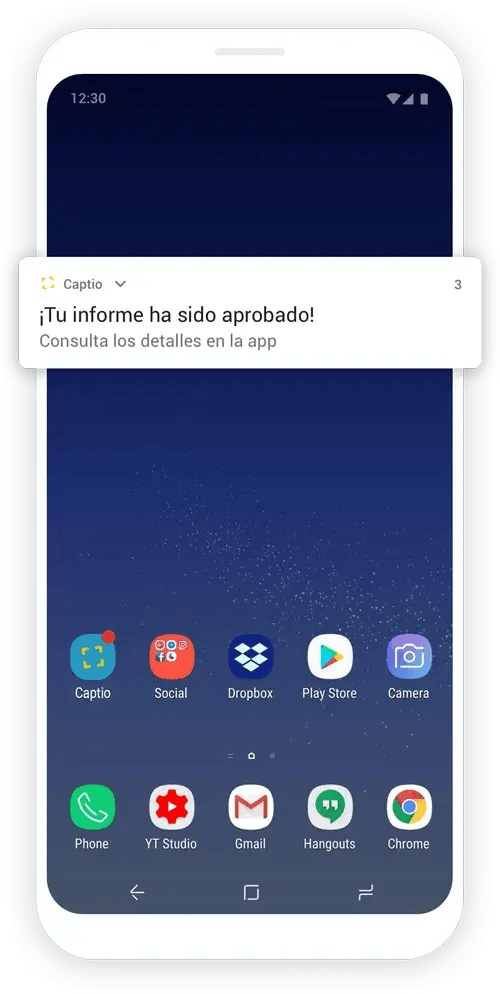 Flujo de aprobación inteligente