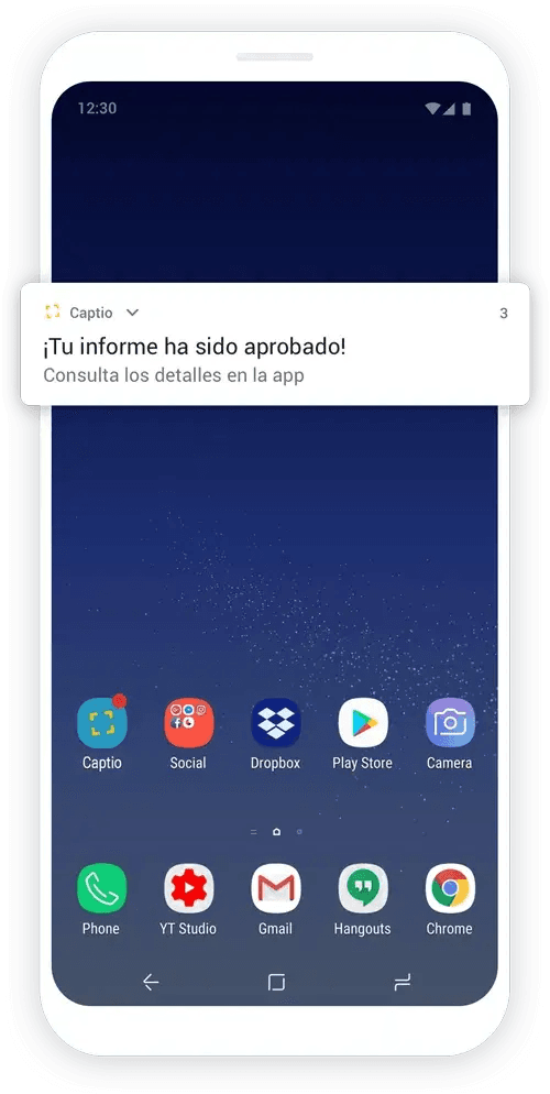 Flujo de aprobación inteligente