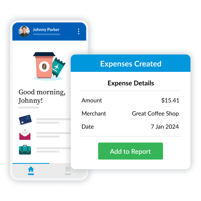 Automated expense management