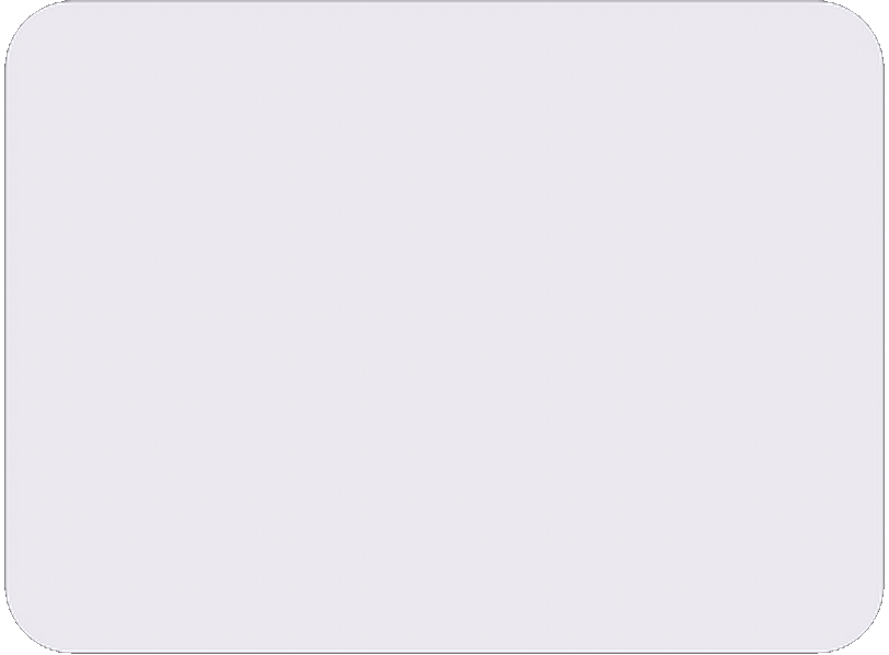 A blank white rounded rectangle.