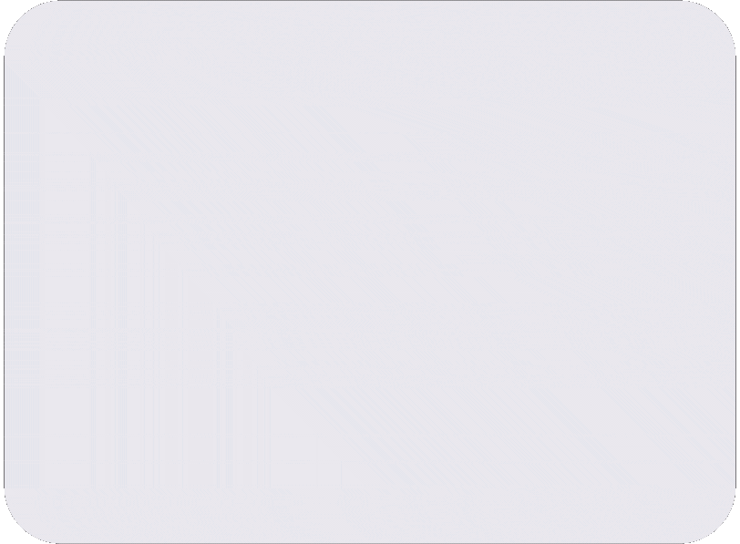 A blank, light gray rectangle with rounded corners and a subtle shadow.