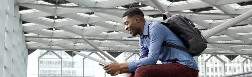 Sustainable business traveler