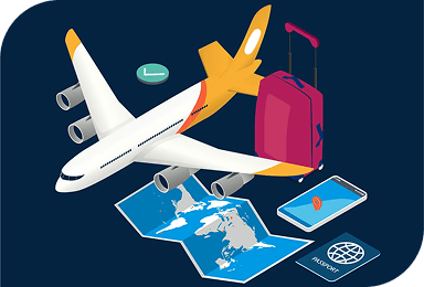 Solicite sus viajes online con Book