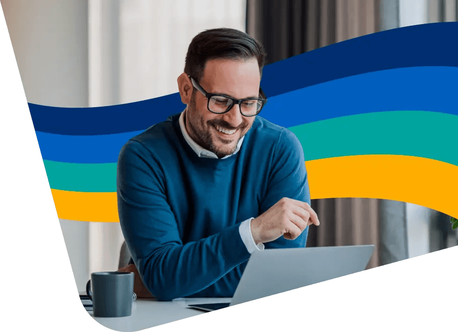 Person using analytics features
