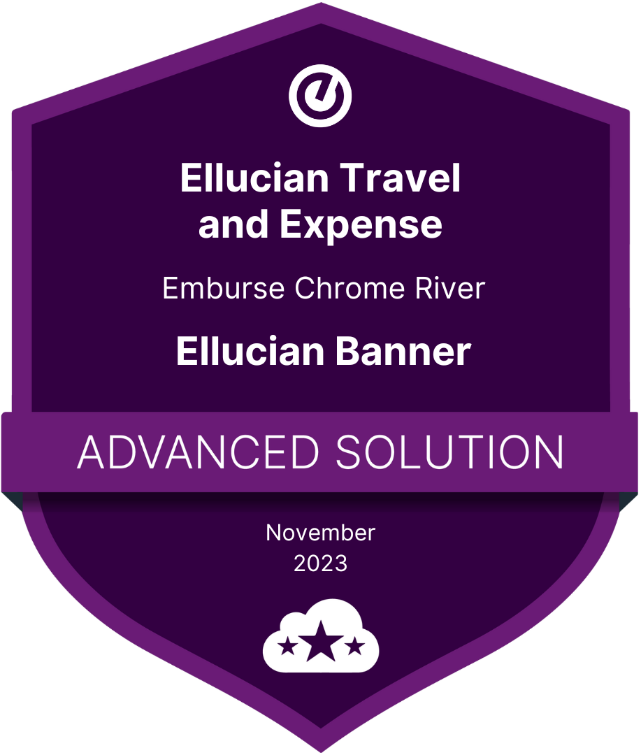 Ellucian Advanced Solution - Emburse Travel and Expense