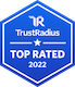 Trust Radius Top Rated Badge 2022