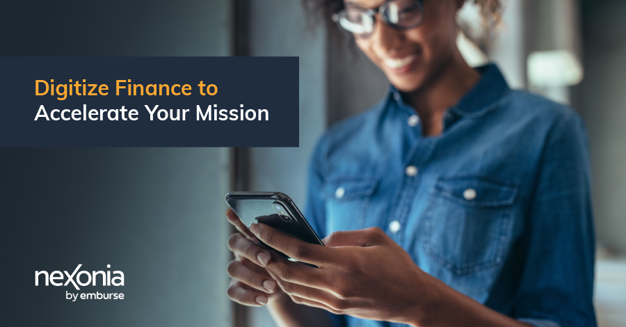 Digitize finance to accelerate your mission